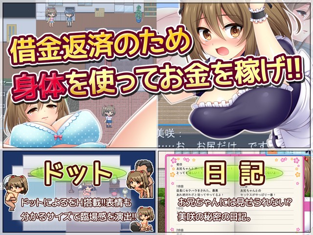 寝取られ妹美咲〜流され系妹のHなアルバイト生活〜 画像1