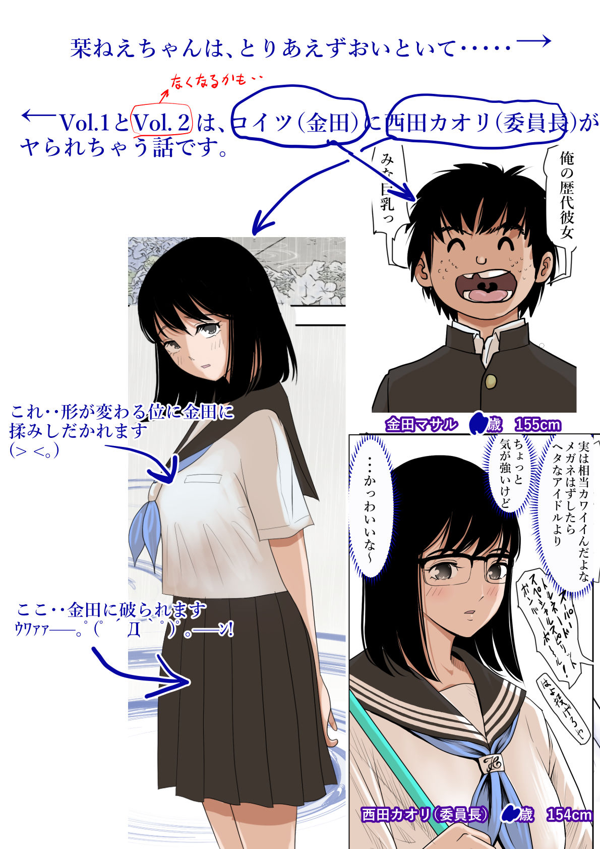 金田は何も悪くないVol.1 画像3