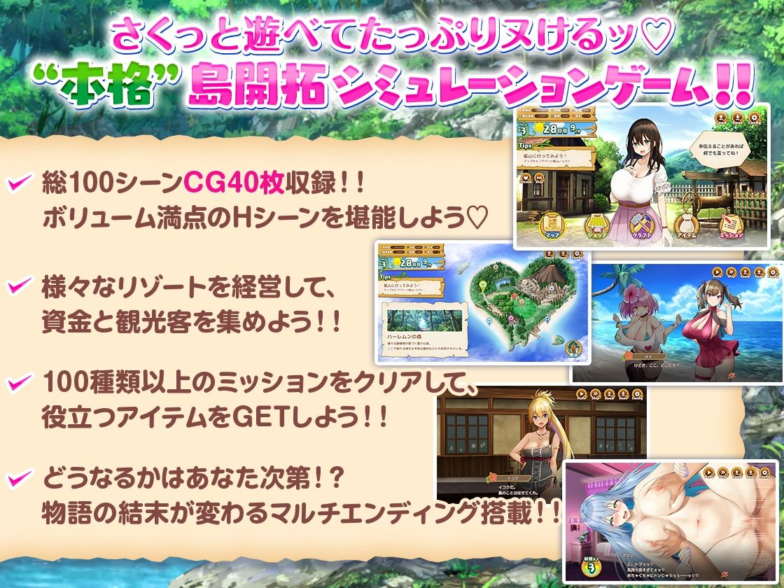 ハーレム島へようこそ! 画像1