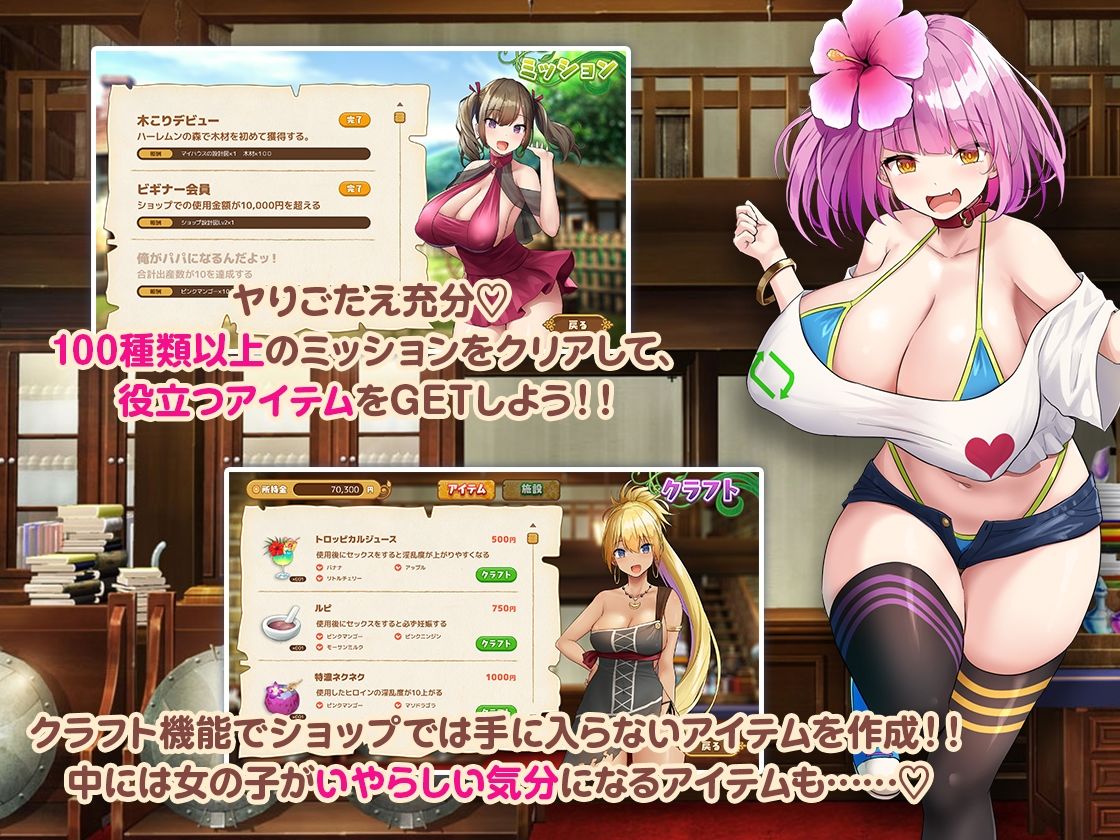 ハーレム島へようこそ! 画像4