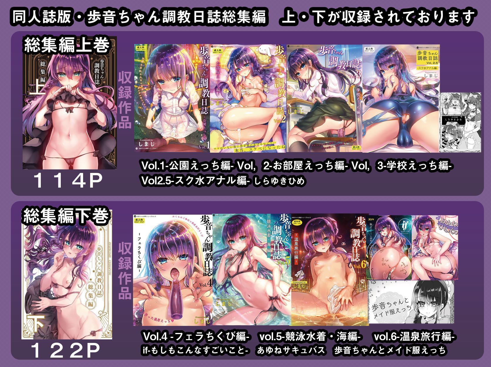 歩音ちゃん調教日誌-総集編- 画像1