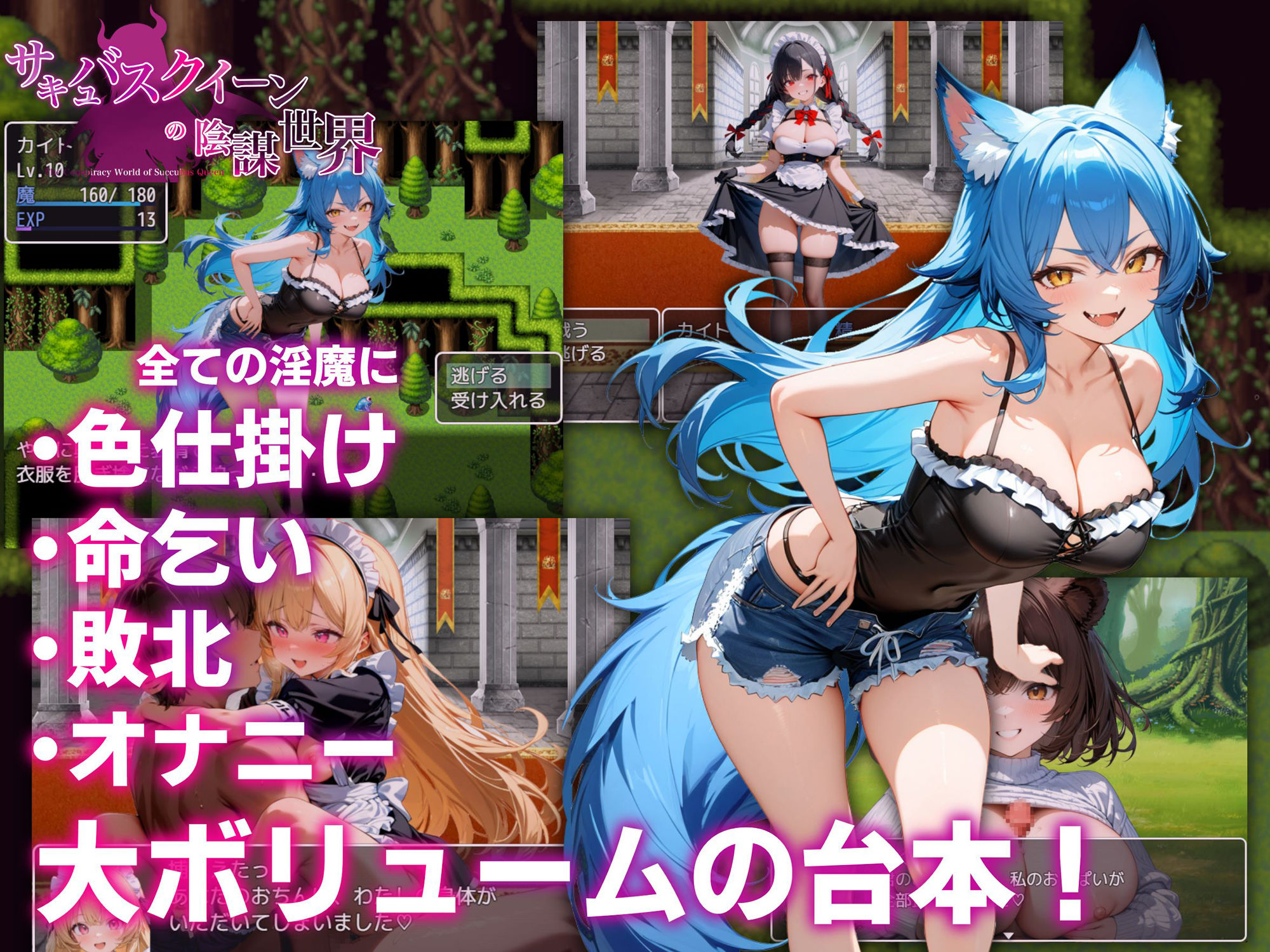 サキュバスクイーンの陰謀世界〜色仕掛けの誘惑と6つのオーブ〜 画像1