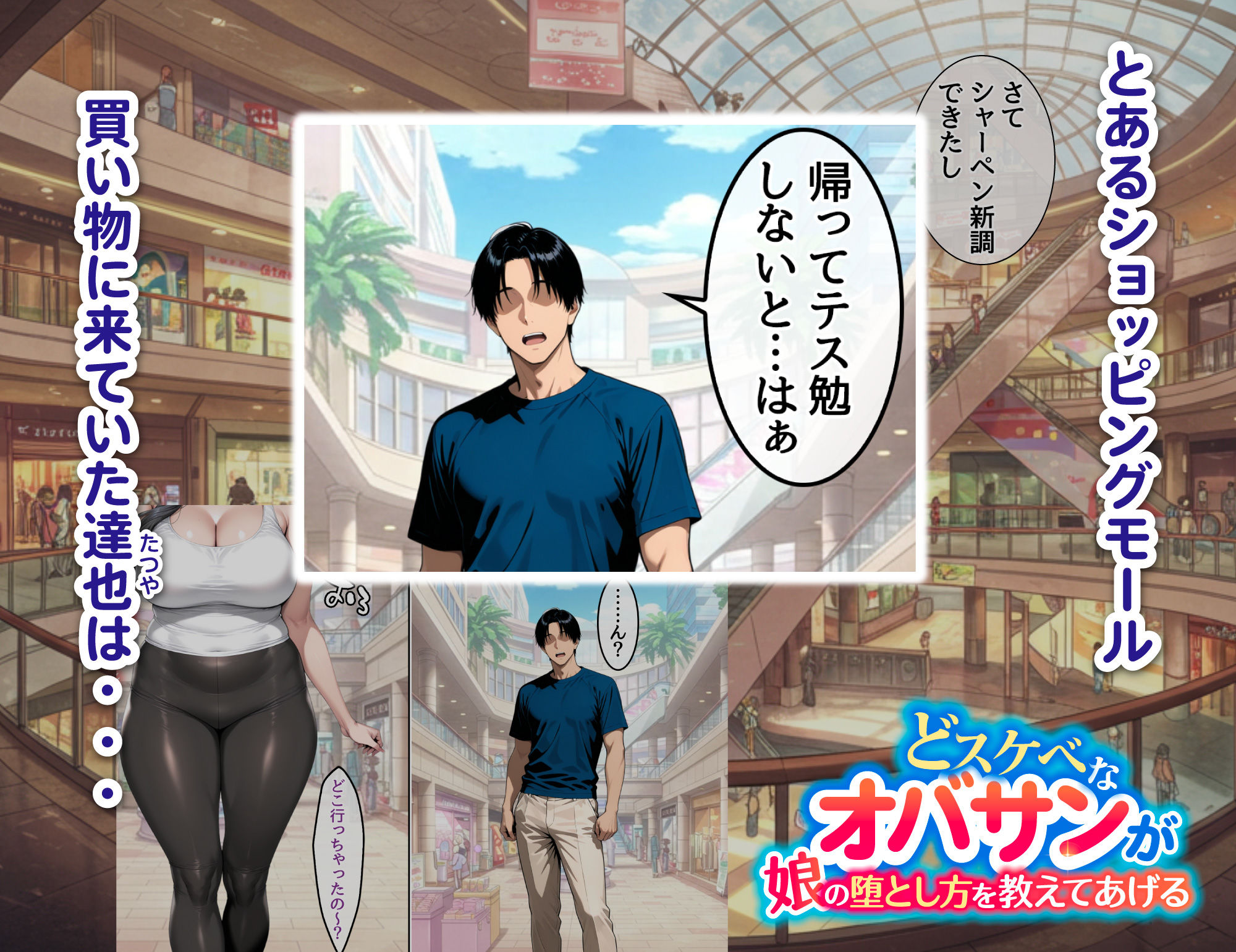 どスケベなオバサンが娘の堕とし方を教えてあげる1 画像1