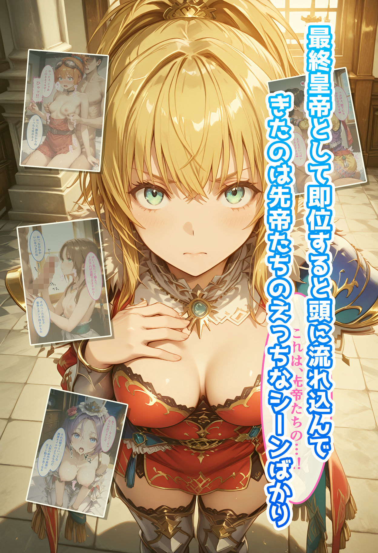 最◯皇帝のいちばん長い日〜先帝の子作り凌●をすべて追体験する総集編〜 画像1