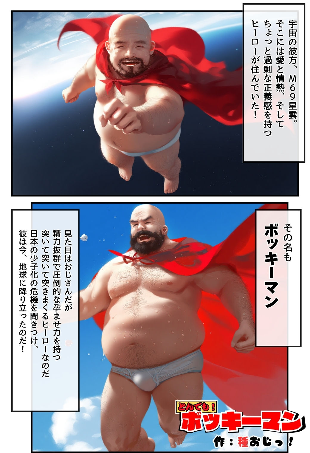 とんでも!ボッキーマン。〜彼氏の前で彼女を寝取ってボッキー!の巻〜 画像1