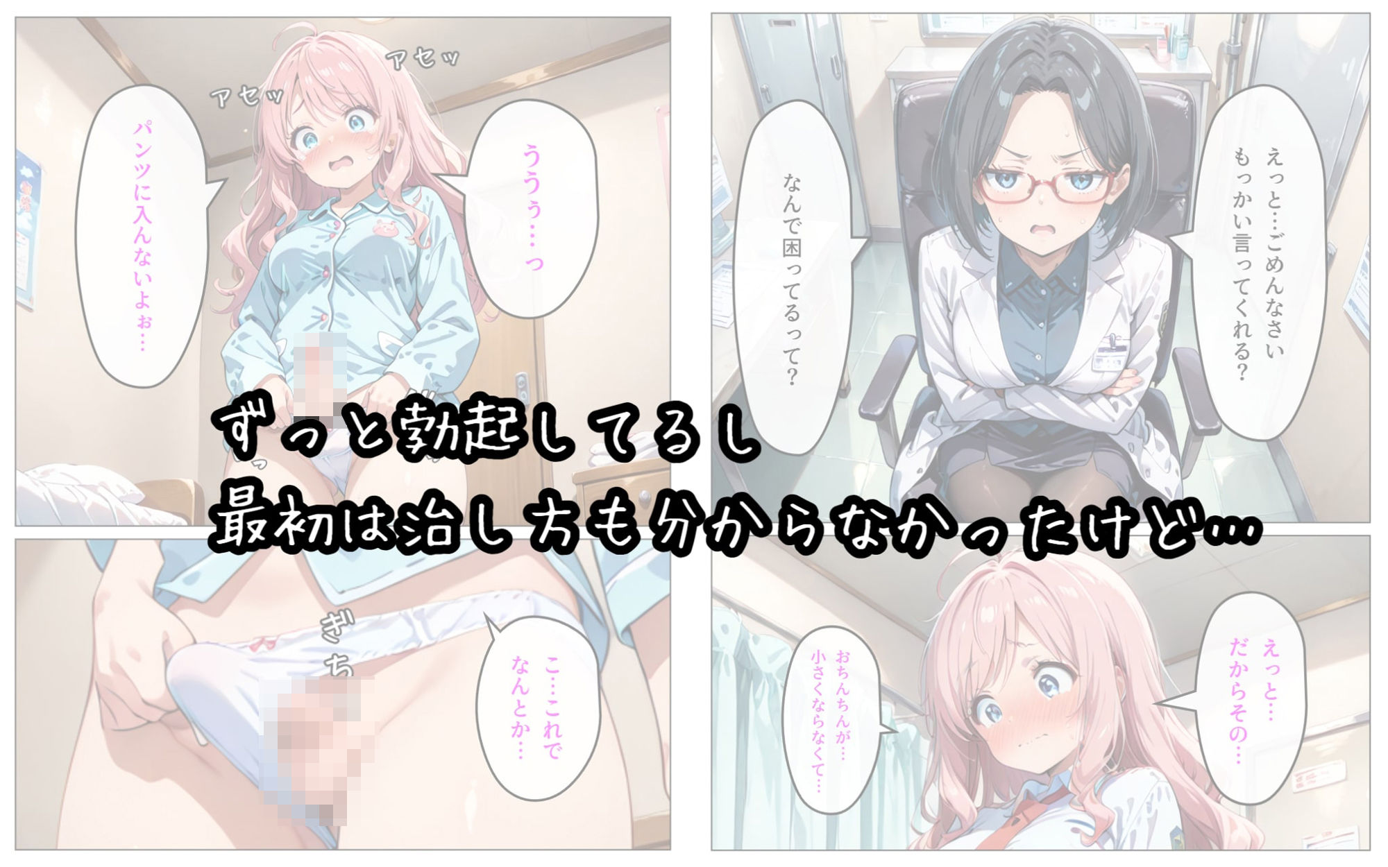 寄生チ〇ポに快楽堕ちして女子校の同級生に種付けしまくる 画像2