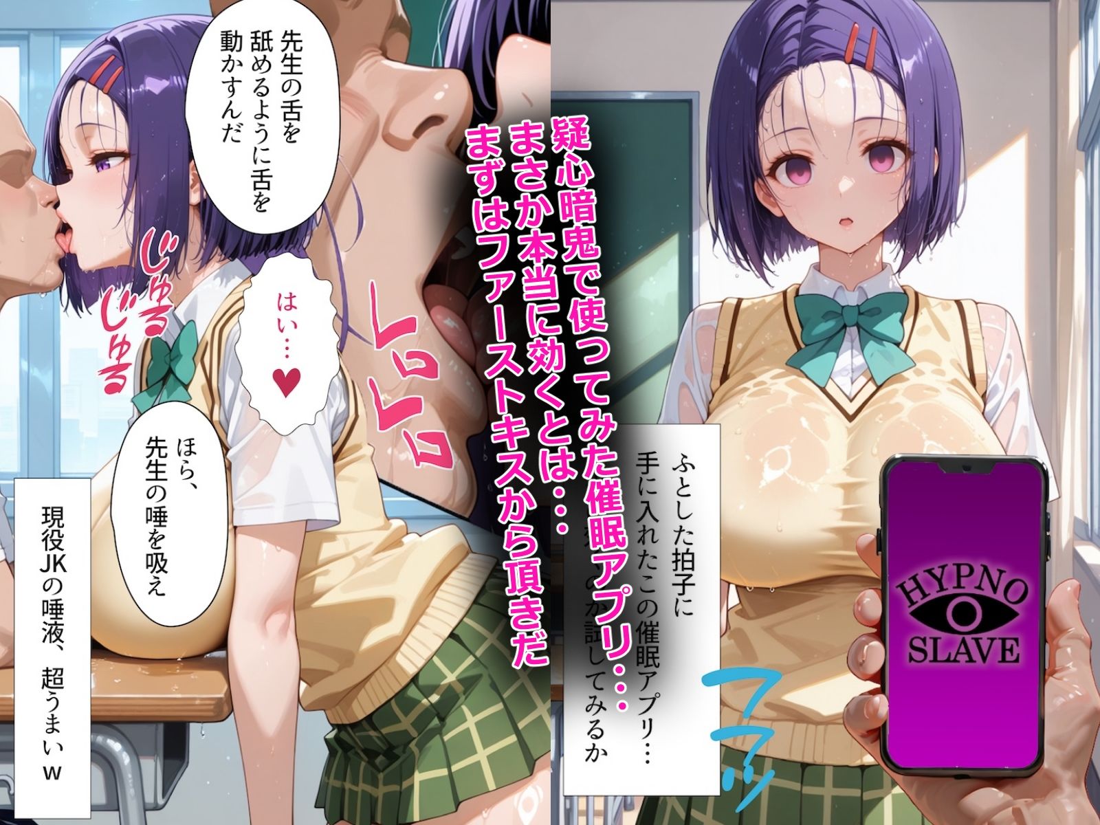 催〇アプリ開発されたカラダ抗えない快楽ボテ腹追加ver-春菜編- 画像1
