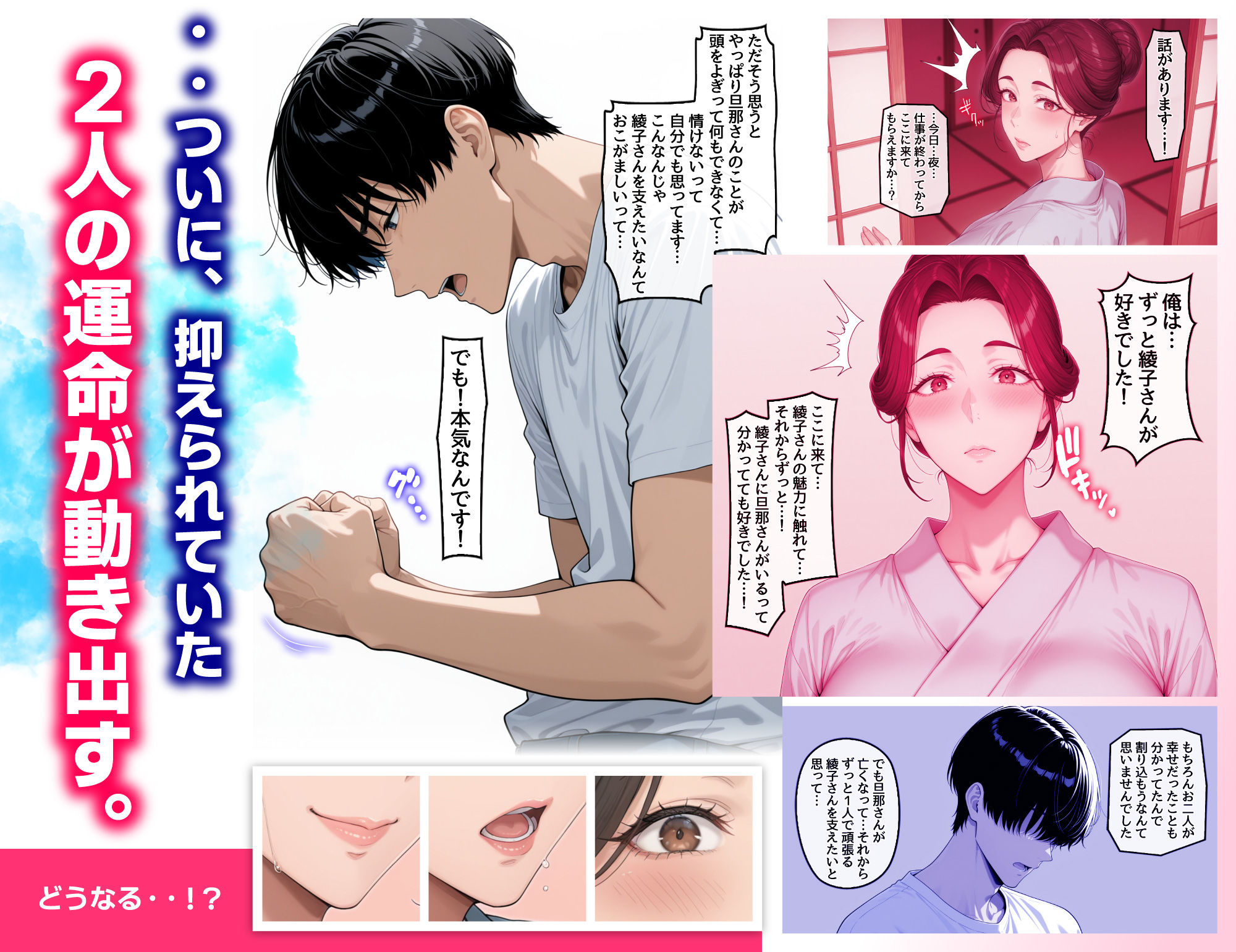 欲求不満を隠し続けてきた未亡人女将と汗だくで求め合う温泉宿の夜 画像10