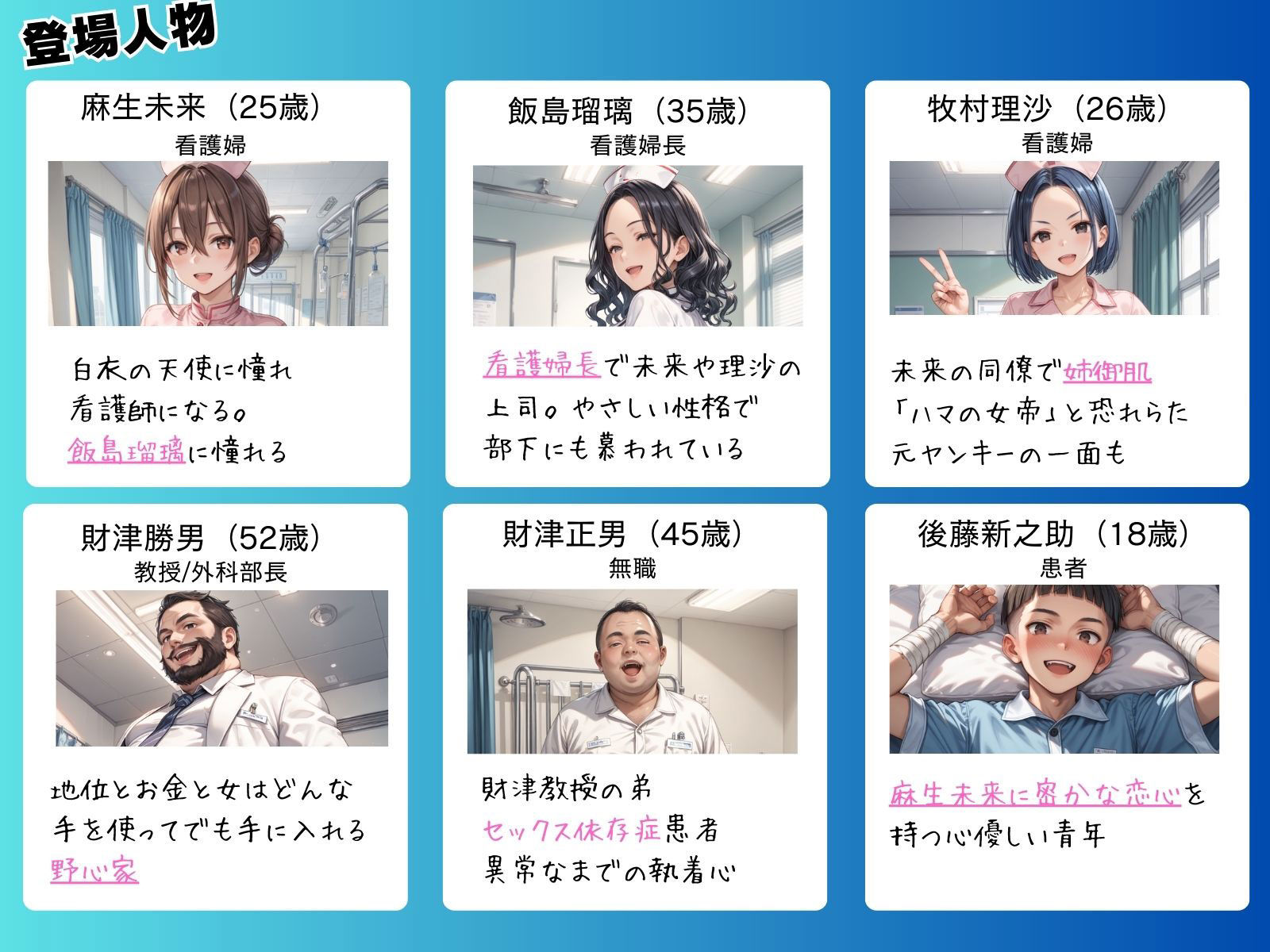 媚薬の海で溺れた天使(看護婦)後編 画像1