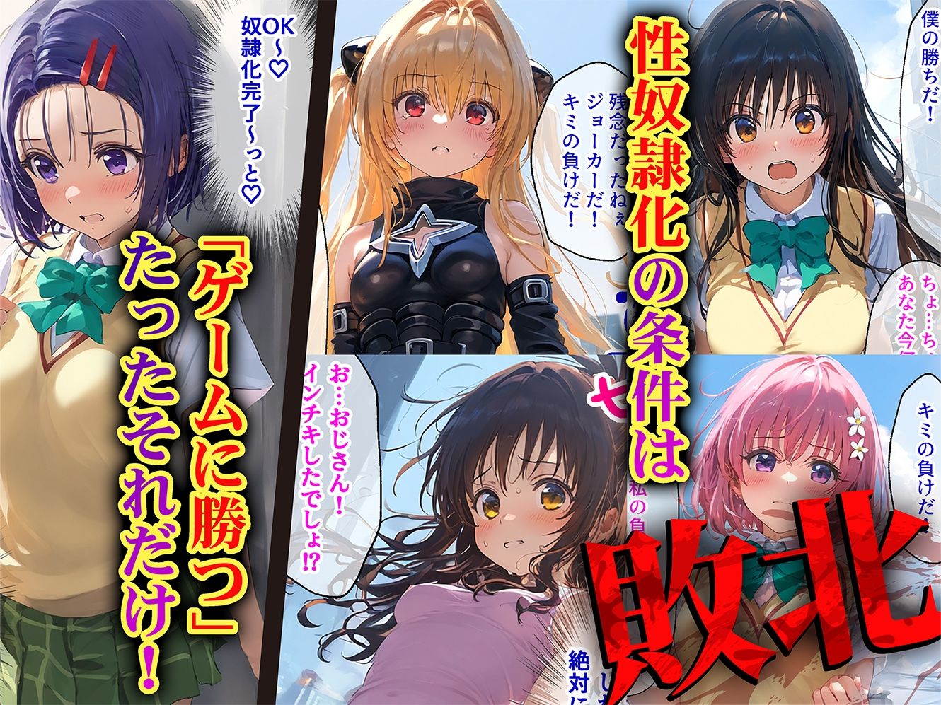 負けたら即性支配〜可哀そうなほどヤられたヒロインたち〜ToL●VEる編 画像2