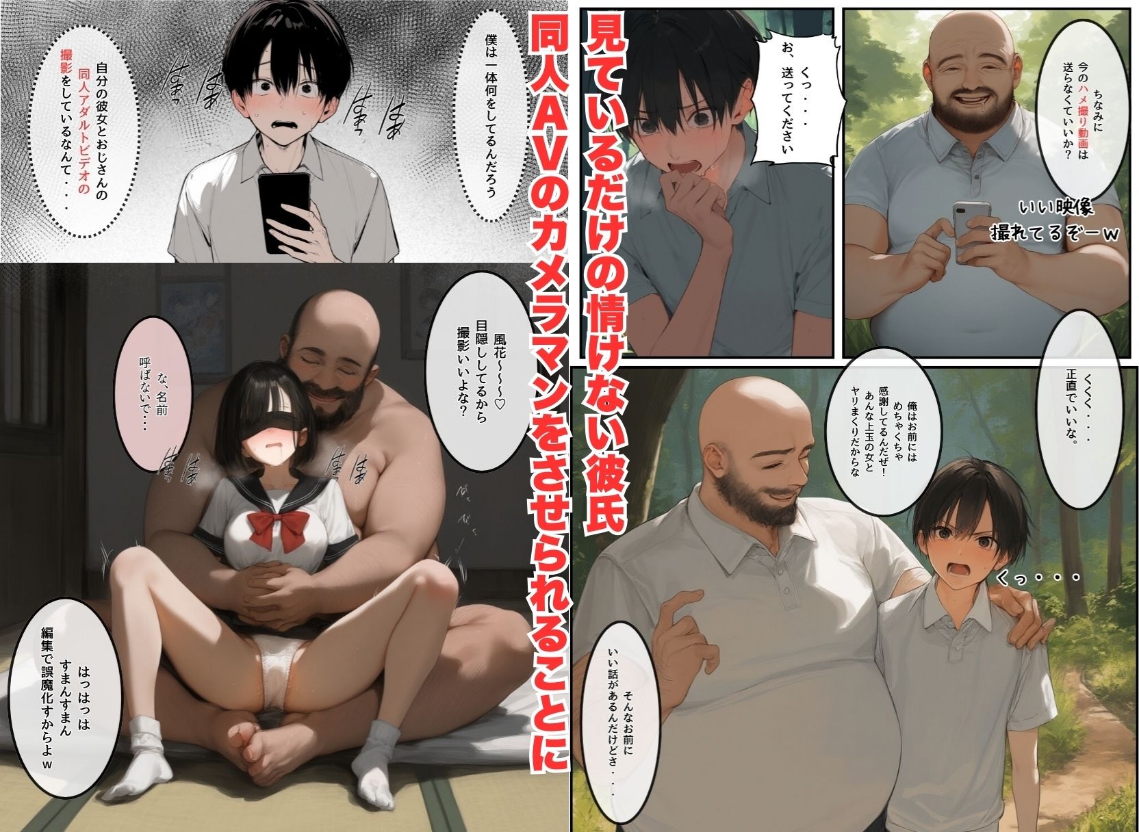 【僕の寝取らせ夏休み】あの日見た種付けプレスを僕はまだ忘れられない 画像6