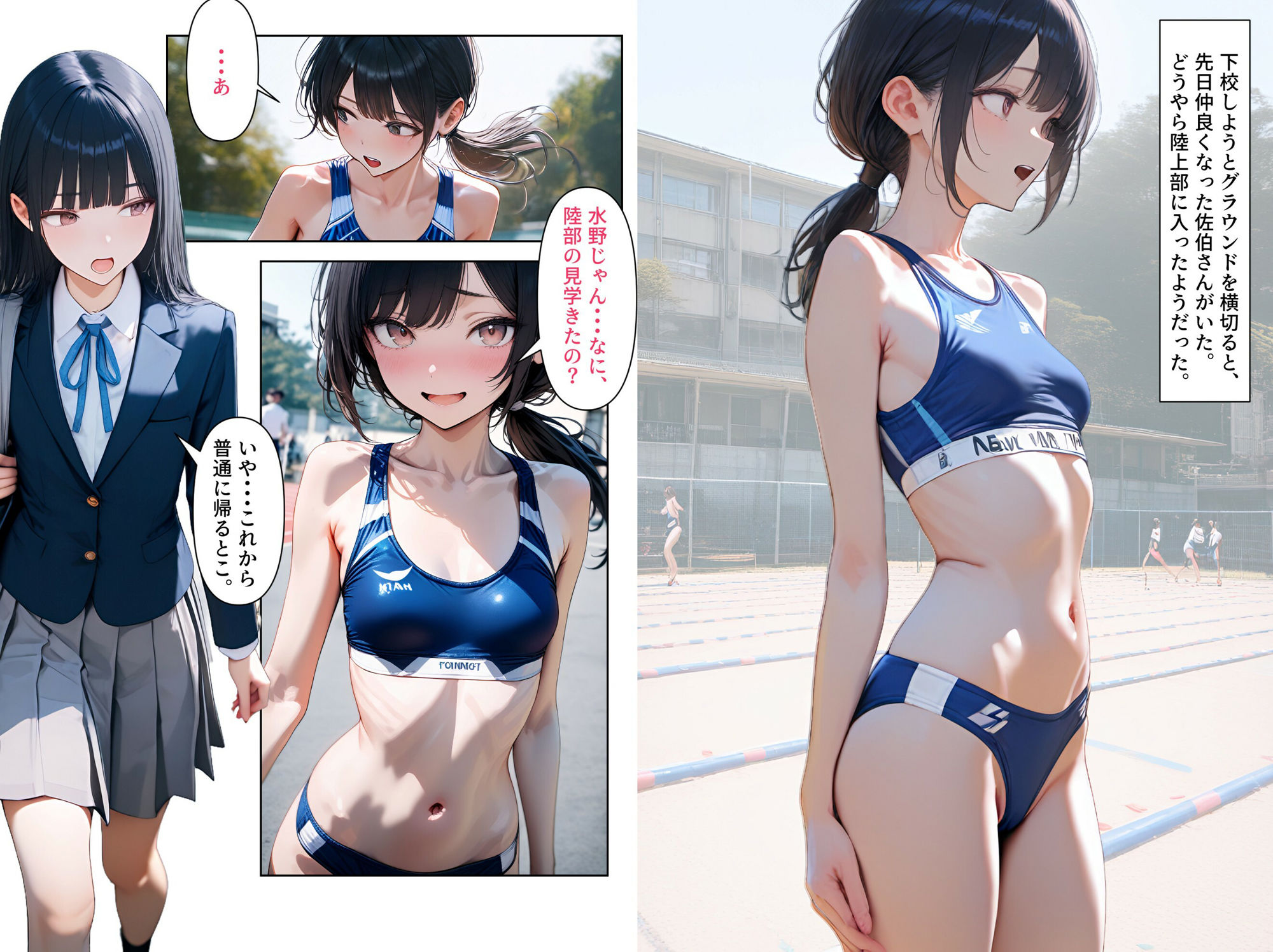 女装男子のJKハーレム生活3 画像1