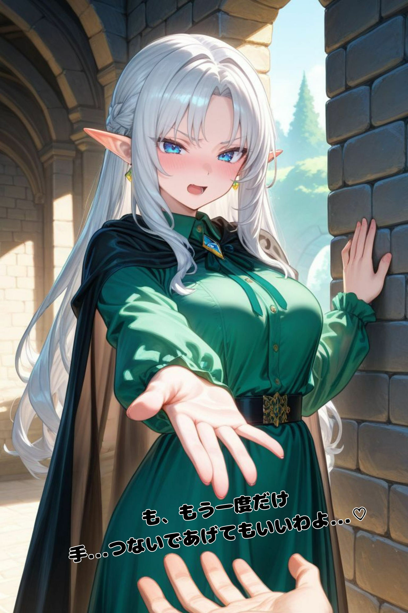 エルフ王国のお姫様がチン棒に服従した件【全Pセリフあり】 画像10