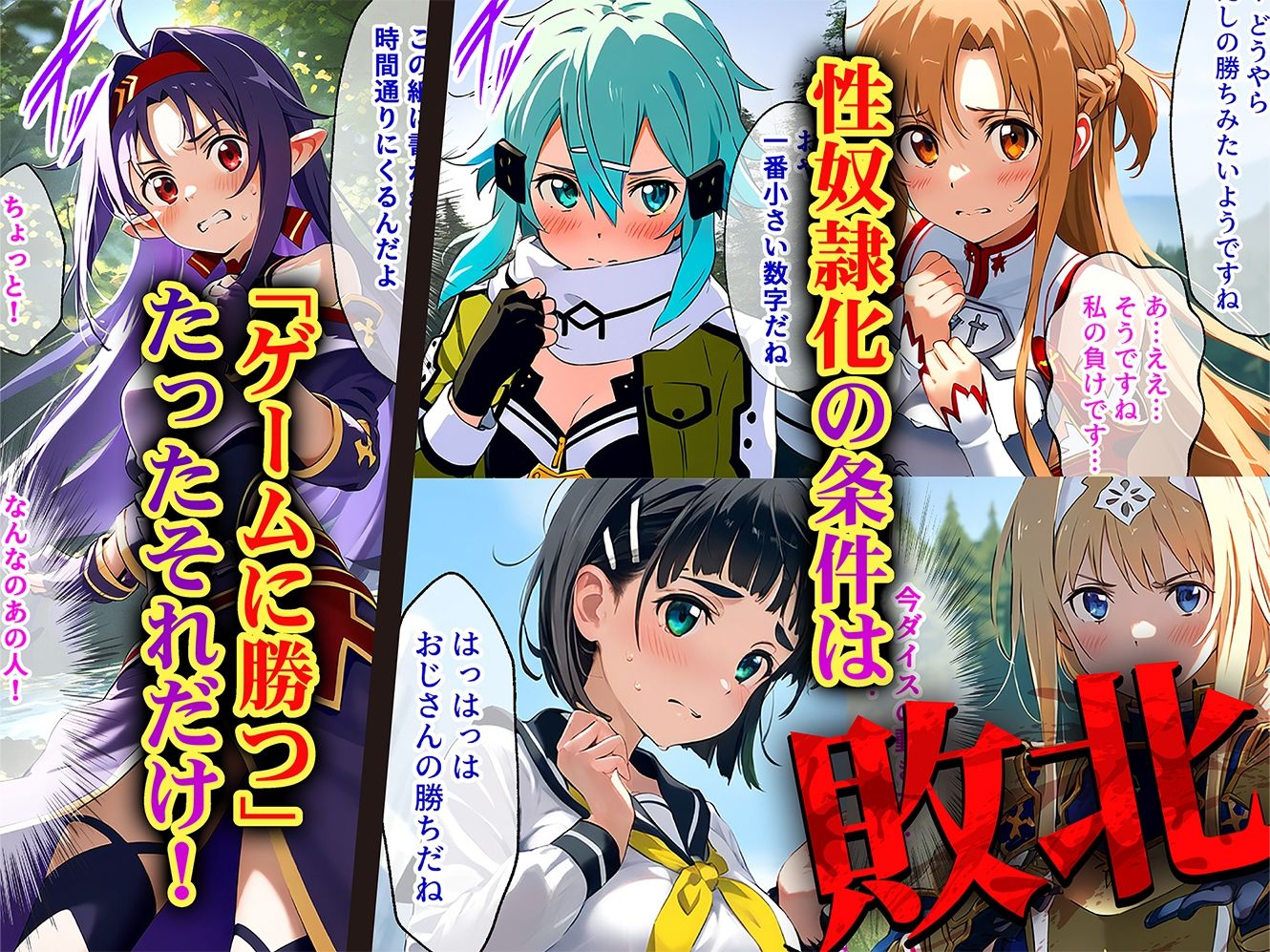 負けたら即性支配〜可哀そうなほどヤられたヒロインたち〜SA〇編 画像2