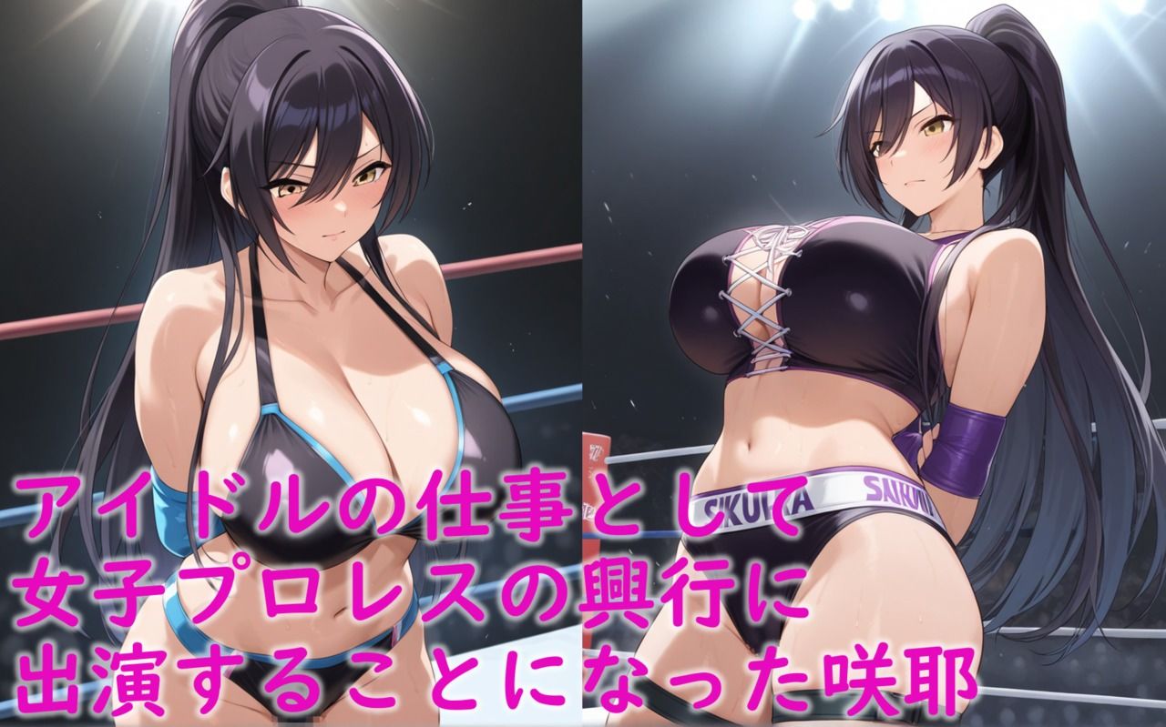 白〇咲耶_女子プロレスでAV堕ち〜観客の前&カメラの前でセクハラ攻撃、そして処女喪失〜 画像1