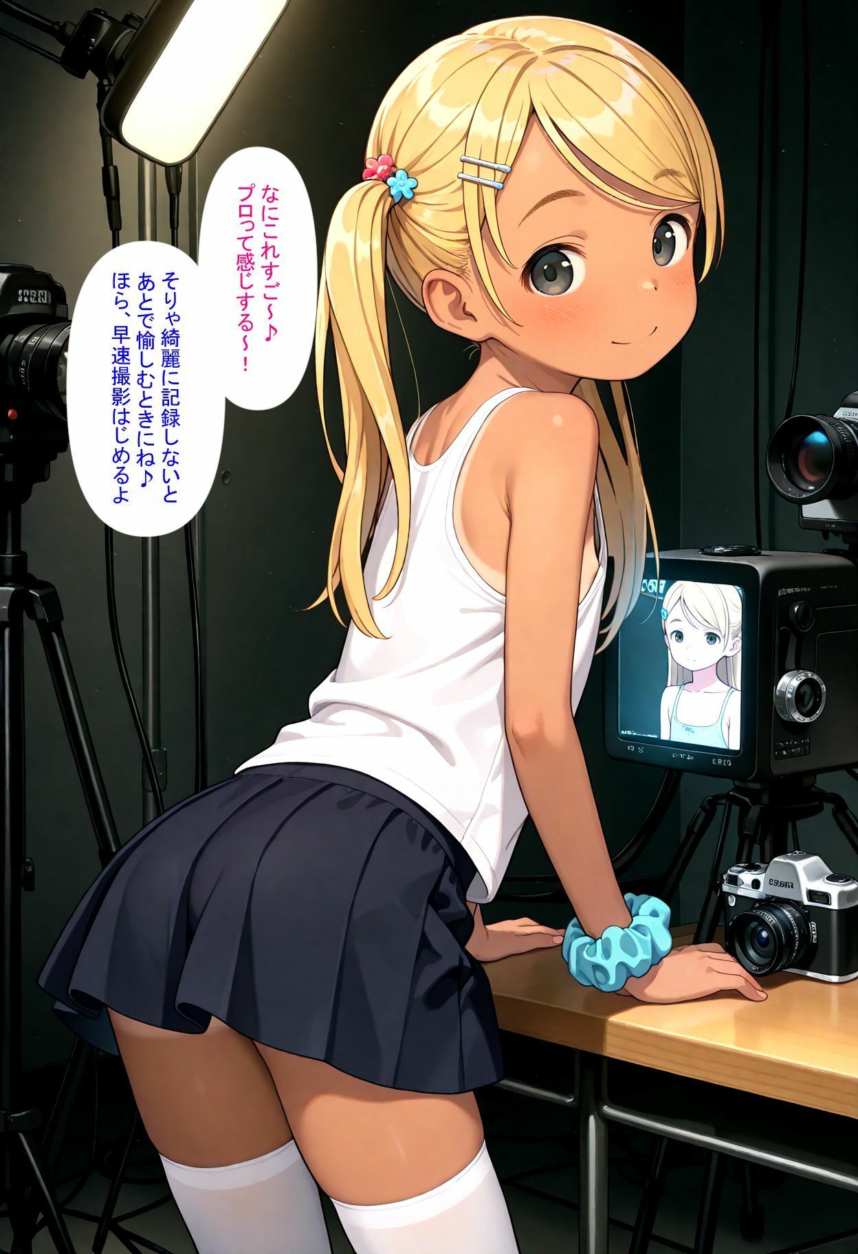 ミニスカお便女パーク2--純粋天使の地下ビ撮影 画像3