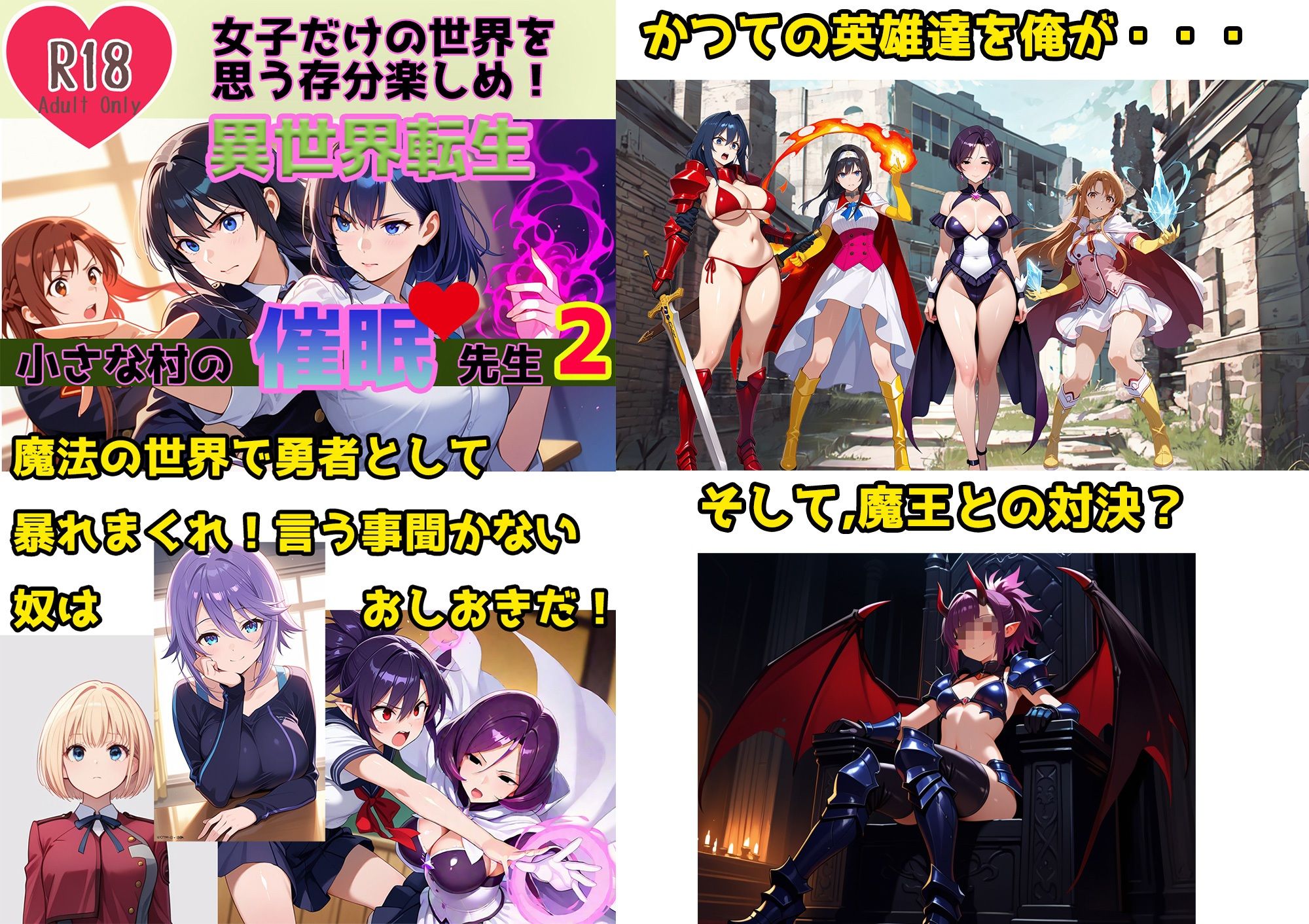 異世界転生 小さな村の催●先生2 画像1