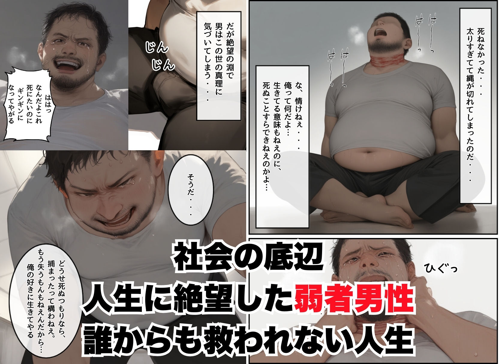 【無敵の人】人生に絶望した弱者男性のおじさんが無敵になるまで 画像1