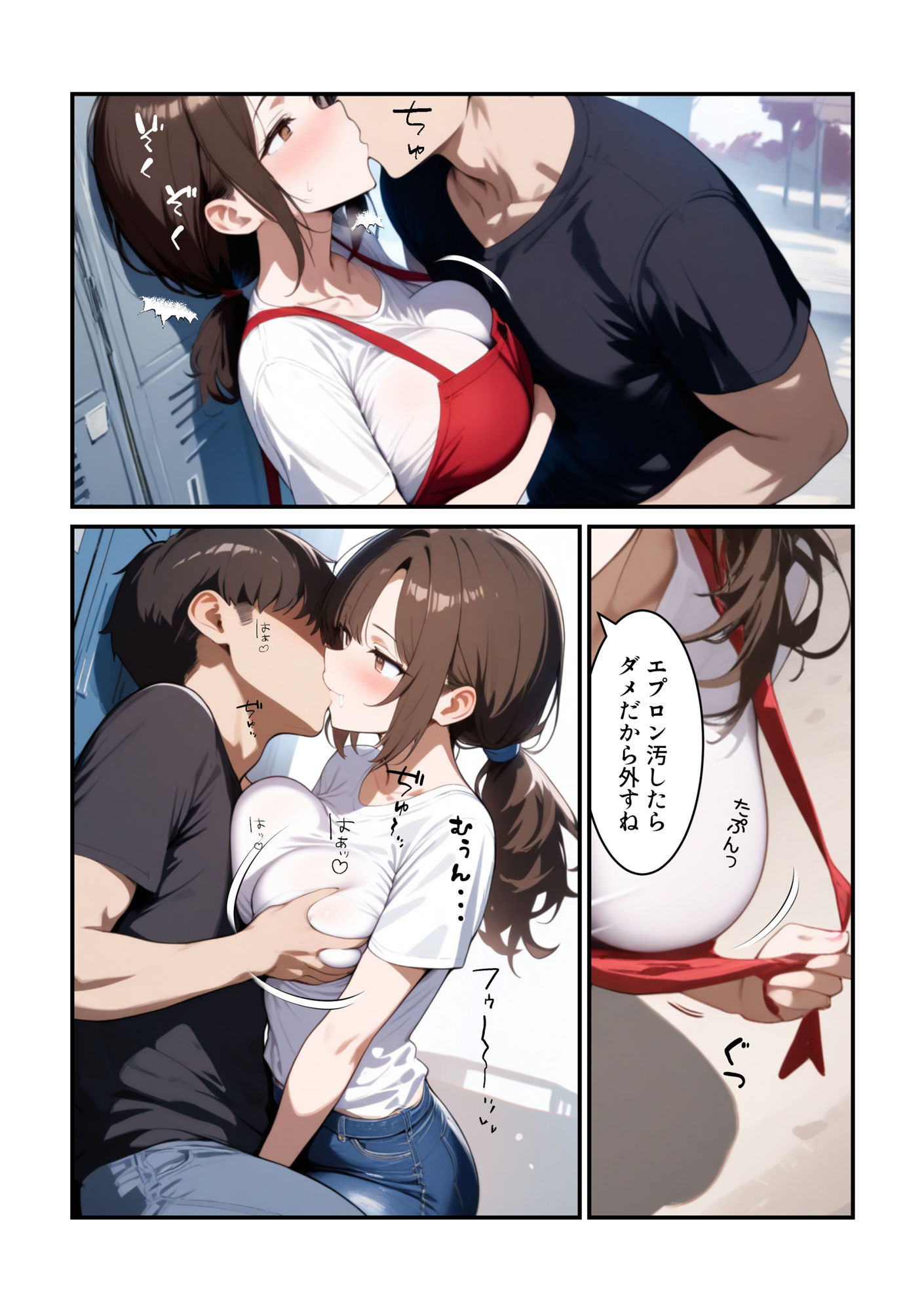 バ先の美女(オンナ)ぜんぶヤる 〜【第1話】恵美さん・32歳 スーパーの巨乳パート妻〜 画像4