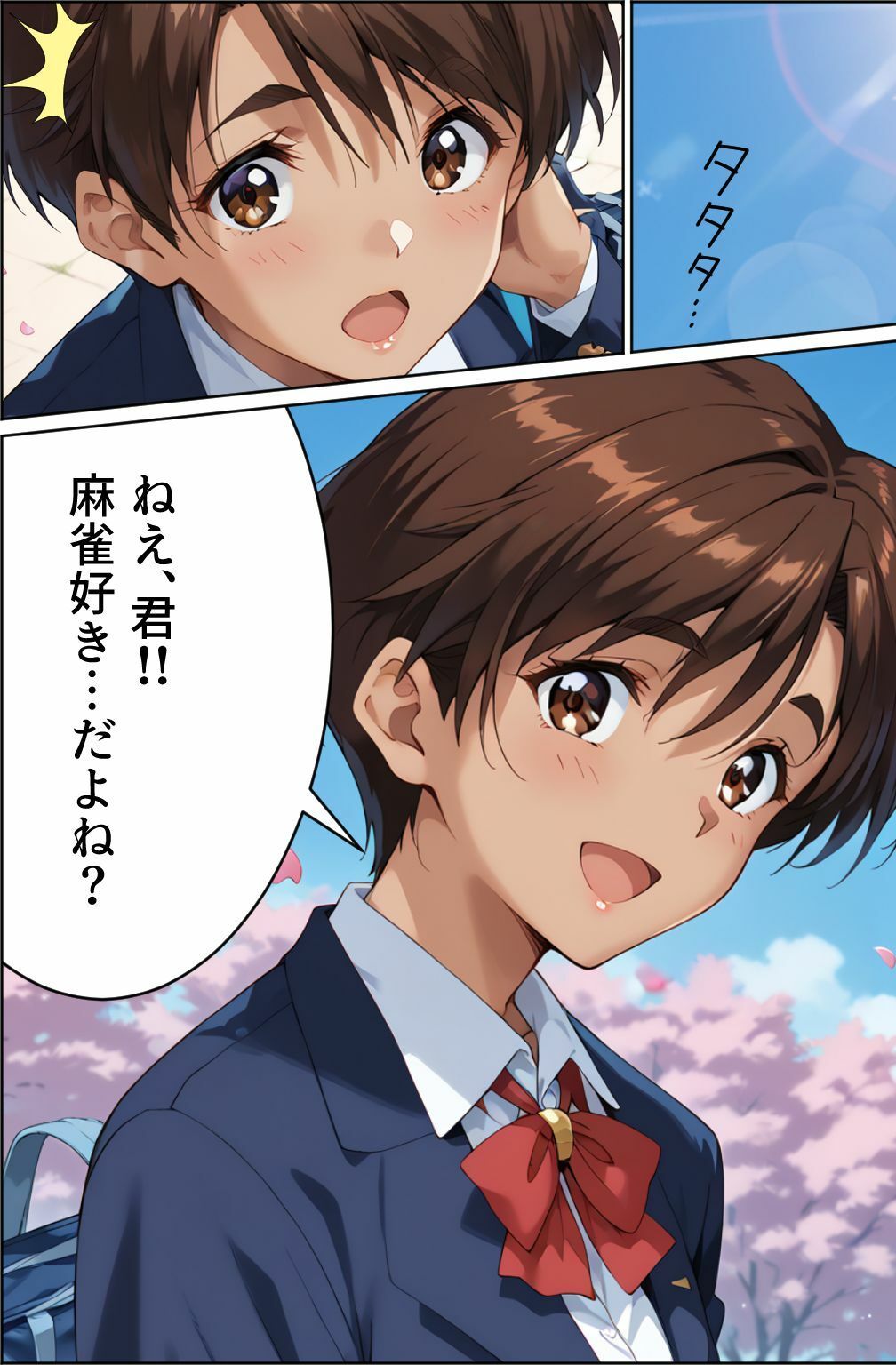 脱衣麻雀で勝負してもらっていいですか?Vol.12(スーパーリ〇ル麻雀)287枚 画像3