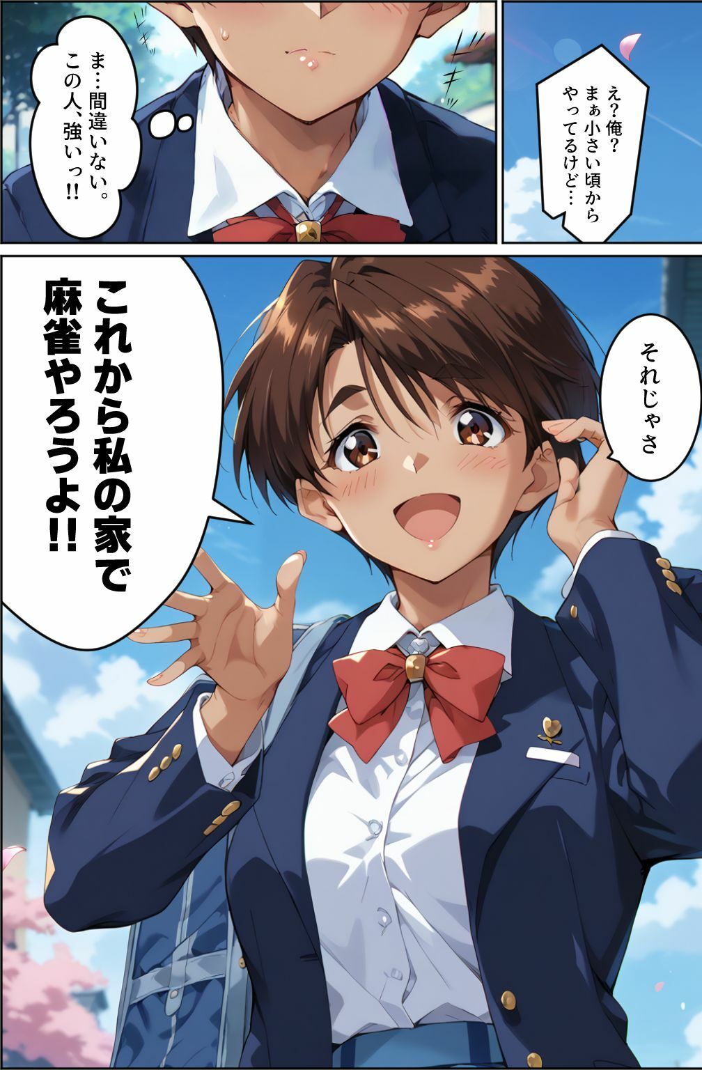 脱衣麻雀で勝負してもらっていいですか?Vol.12(スーパーリ〇ル麻雀)287枚 画像4