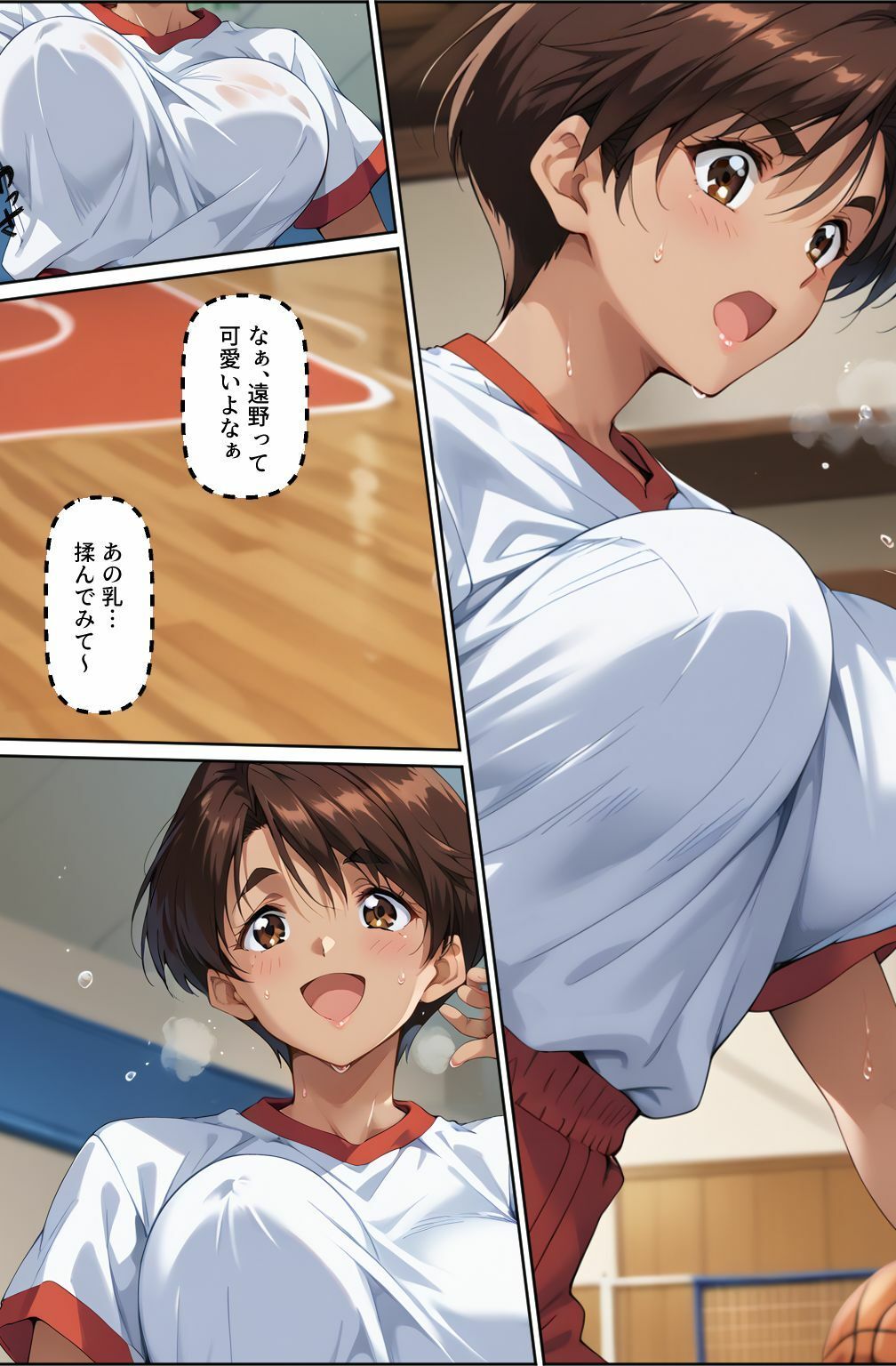 脱衣麻雀で勝負してもらっていいですか?Vol.12(スーパーリ〇ル麻雀)287枚 画像9