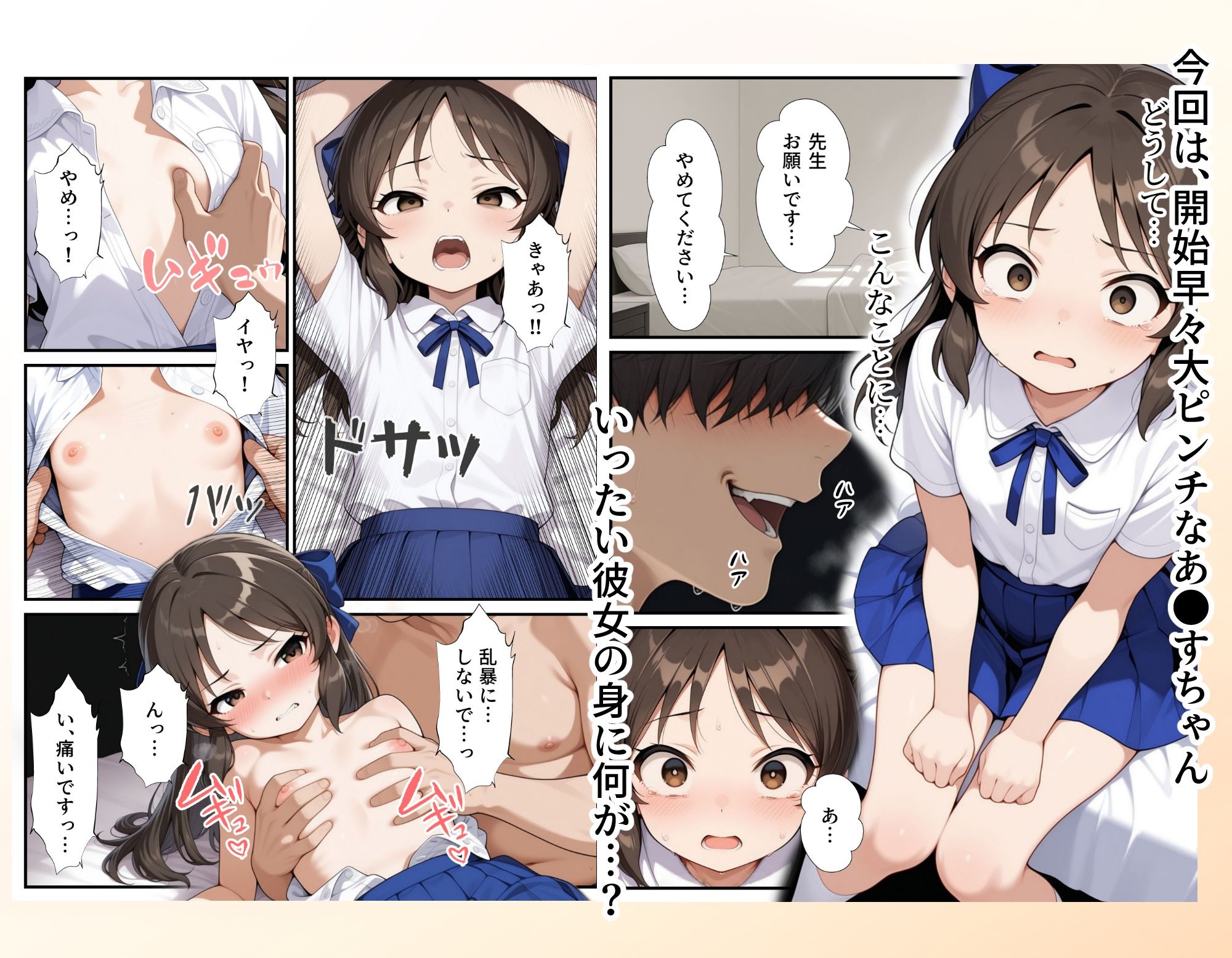 先生を誘惑しようとしたアイドルが大きなお●んちんでわからされちゃう(?)お話 画像1