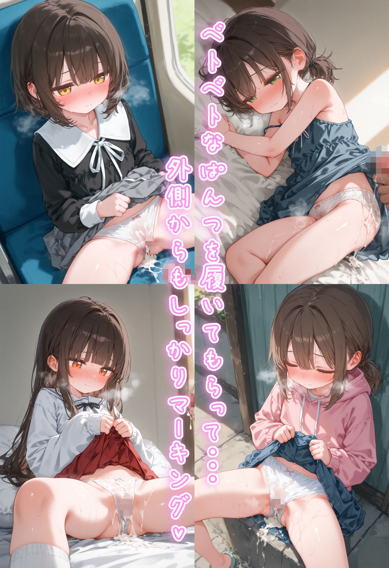可愛い女の子のおまんこ見ながらパンツの中に射精したい!2 画像2