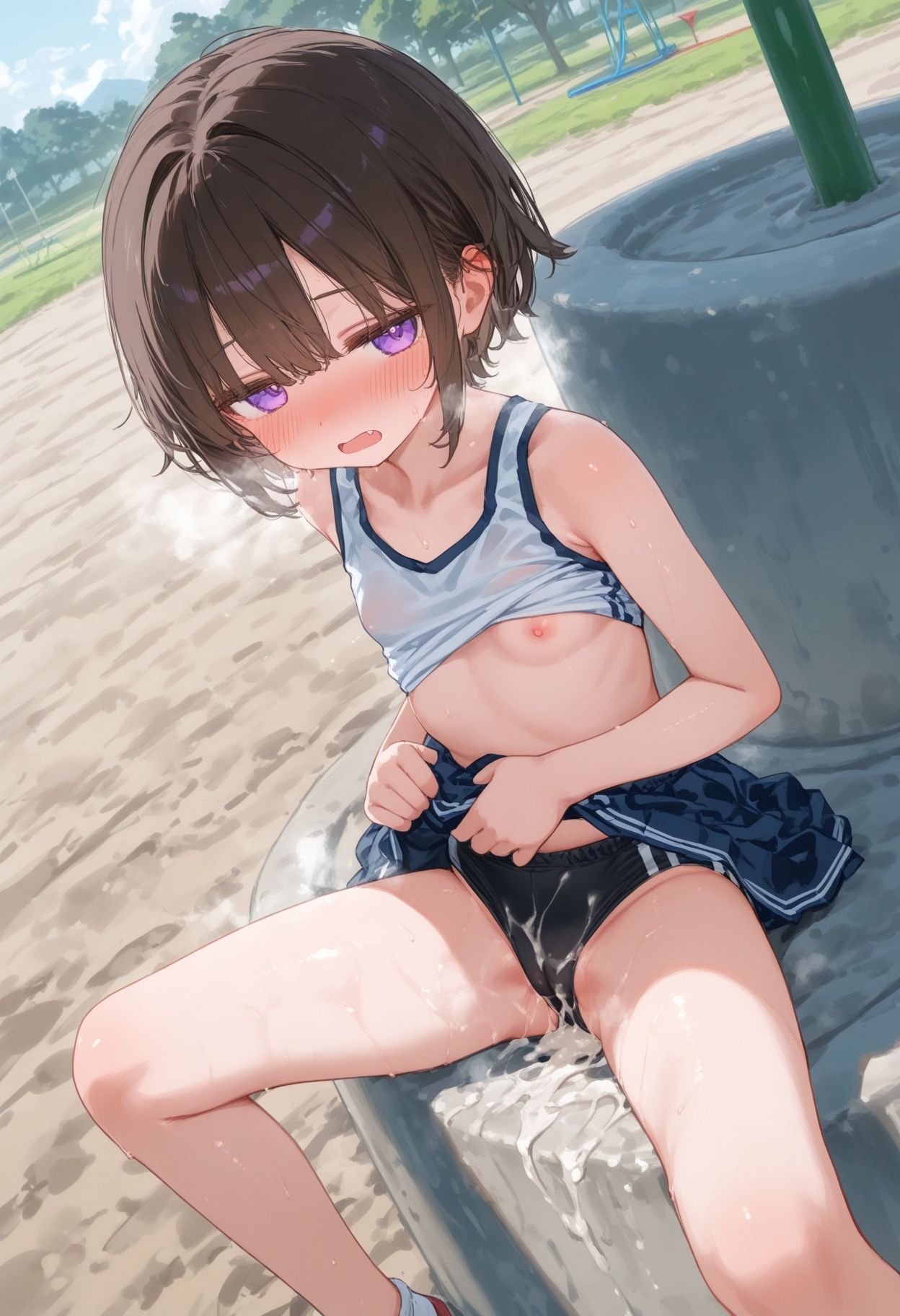 可愛い女の子のおまんこ見ながらパンツの中に射精したい!2 画像7