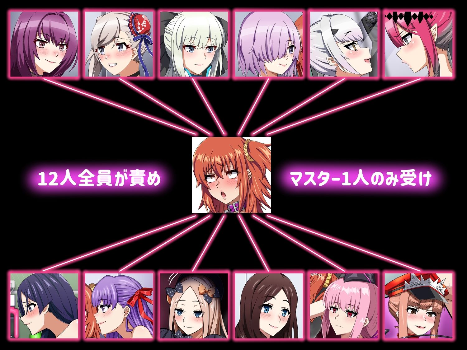 マスターは女性サーヴァント全員のメスペットです 画像1